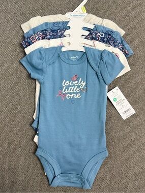 Carter’s 5pc Bodysuit Size 3M